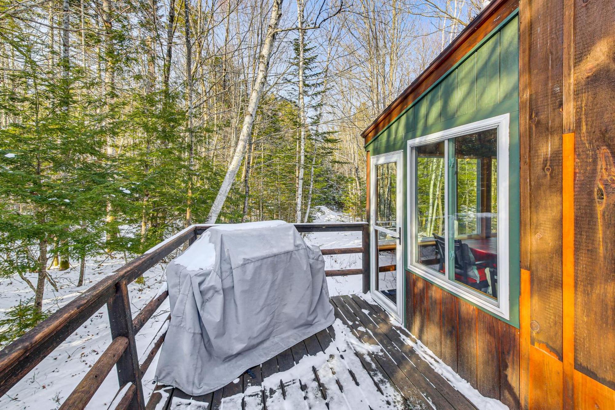 Rustic Searsport Cabin Loft And Sunroom On 10 Acres Exterior foto